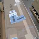 Marsail 48x24 Electric Standing Desk with Drawer, Computer Desk, Sit Stand Office Table with Storage & Hooks & Cable Management, Ergonomic Height Adjustable Table for Home Office, Maple