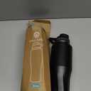 Chill Oasis Water Bottle | Compatible With Popular Flavor Cartridges | BPA Free, Leak Proof, Double-Walled Vacuum Insulated Stainless Steel, and Dishwasher Safe | Cold for 24 Hours (Black, 32oz)