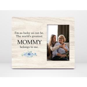 3 x Orchroma Mommy Picture Frame, Best Mom Gifts from Kids Son Daughter, Mother's Day Birthday Gifts for Mommy, Mommy and Me Photo Frame 4x6
