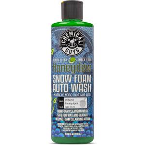 Chemical Guys CWS_110_16 Honeydew Snow Foam Car Wash Soap (Works with Foam Cannons, Foam Guns or Bucket Washes) Safe for Cars, Trucks, Motorcycles, RVs & More, 16 fl oz, Honeydew Scent