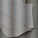 homing 2 Pack Rectangle Vinyl Tablecloth, Waterproof Spillproof Plastic Flannel Backed Table Cloth, Wipe Clean Table Cover for Dining, Buffet Parties and Camping (White, 60" x 84")