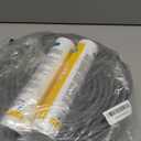 ToLanbbt 16.5Ft/5M Universal Garage Threshold Seal Strip with 300ml Black Adhesives, Garage Door Bottom Weatherproof Strip Rubber DIY Weather Stripping Replacement (Grey) (Gray)