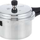 Prestige PRP4 Aluminum Pressure Cooker, 4 L, Silver