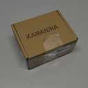 KAMANINA Marbled Replacement Finials for 1 or 7/8 Inch Bronze Curtain Rods, M6 Screw Drapery Rod Finials, 2 Pack