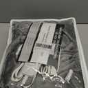 Electric Heated Blanket 72"x84" Full Size Flannel Heated Blanket, Cozy & Warm for All Night, 4 Heat Settings & 10 Hours Auto Off, Machine Washable,Light Grey