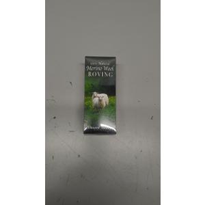 Wool Roving Top – 8 OZ Natural Corriedale, Bulk Pack, Best Core Wool for Needle Felting Wool, Wool Felting, Dryer Balls, Yarn Roving - Ethically Sourced, Processed in USA - White Ecru, 29.5 Micron