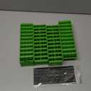 80PCS Modular Wrench Organizer Wrench Holder - Wrench Tool Organizers for Tool Drawer Storage, Wrench Storage Set with Metric & SAE Label, Wrench Rack Tool Gift for Professional Mechanics Men, Green