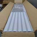 MODERN Hexagon LED Light: 14-Grid Honeycomb System with Border, 720W 86400LM 6500K Daylight for Garage, Car Detailing & Exhibition Hall Lighting