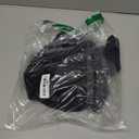 AUROLA Influence Workout Jacket for Women, Half Zip Cropped Slim Fit Long Sleeve Yoga Jackets Athletic Top with Thumb Holes (Large, Black)