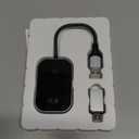 Wireless Carplay Adapter for Apple iPhone [Stable Transmission & No Delay] Convert Wired to Wireless CarPlay Adapter Plug & Play Applies to Cars Since 2016 & Phone with iOS10+ Black