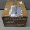 oneisall Dog Grooming Vacuum, Pet Grooming Vacuum with Clipper Nail Grinder, 1.5L Dust Cup Dog deshedding Brush with 7 Tools for Shedding Pet Hair, Home Cleaning (Blue)