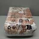 Ileading Bohemian Vintage Area Rug 5x7ft,Machine Washable Low-Pile Living Room Accent Carpet Non-Shedding rugs for Bedroom Non-Slip Floor Throw Rugs for Kitchen,Dining Room,Kids Playroom(Beige&Orange)