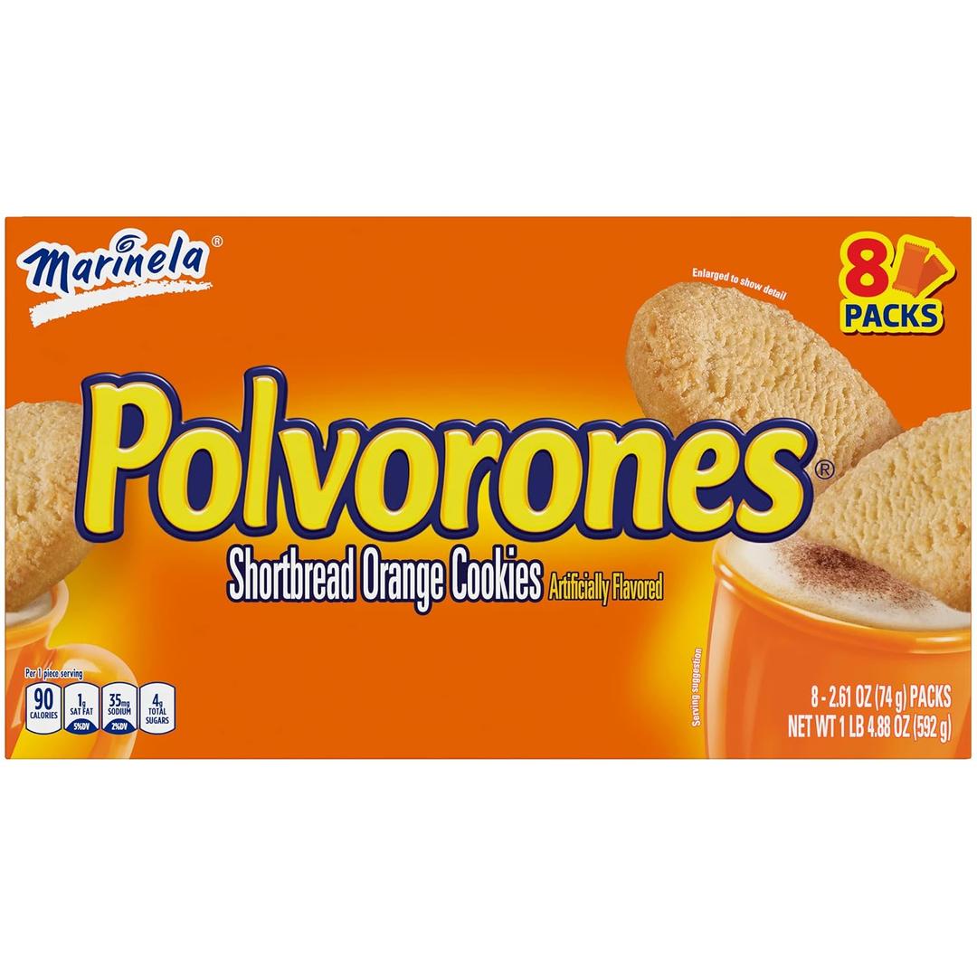 4 x Marinela Polvorones, 8 ct (EXP 04/22/27)