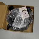 Chicken Shredder Large Chicken Breast Shredder Tool Twist with Brush&Fork, Visible Meat Shredder Machine, Strong Anti-Slip Strip, Ergonomic Handle, BPA Free, Suitable for Pork Beef Chicken (Black)