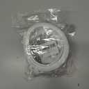 2 x Peel and Stick Splash Guard for Countertop, Shower Water Dam Barrier, Waterproof Caulk Seal Strip for Kitchen and Bathroom Sink Cooktop Edge (White, 39" L x 0.59" H)