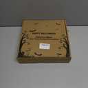 6 FT 54 LED Halloween Lights, 8 Modes & Timer Battery Operated Halloween Pumpkins Lights with Willow Vine Twig Garland, 3D Waterproof Decorations Lights for Home Indoor Wall Fireplace Mantle Party