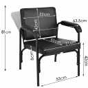 Artist hand Shampoo Chair for Salon Reclining Salon Barber Chair Hair Stylist Chair Auto Recline Chairs Shampoo Spa Beauty Equipment
