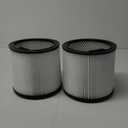 2 Pack 90304 Replacement Filter for Shop-Vac 90350 90304 90333 9030400 903-04-00, fits most 5 Gallon and above Wet/Dry Vacuum Cleaners