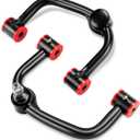 Dynofit F150 Upper Control Arms for 2-4" Lifted, Front Tubular Suspension Control Arm for 2004-2020 Ford F-150, Ball Joint Angle Correction for Leveling Kit & Off-Road Performance, Replacement UCAs