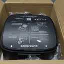 Air Fryer 8-in-1, 4.5Qt Air Fryer, Space-Saving & Compact with DC Motor, Fast & Crispy Cooking, Adjustable Fan Speed, 95% Less Oil for Healthy Family Meals, Dishwasher Safe