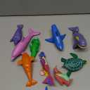 Wild Republic Mermaid Moveable Action Playset, Aquatic Animals, Kids Gifts, Water Toys, 9-Pieces