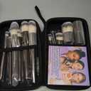 Professional Makeup Brushes BS-MALL With Travel Case - Kabuki Brush Eyeshadow Brush, Concealer Brush, Blush Brush Bronzer & Foundation Brush 20 Pcs, Labeled Daily Use & Versatile Occasions Gift Box