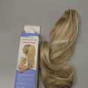 Clip in Ponytail Extension 18 Inch Pony Tails Hair Extensions for Women Long Straight Curly Tail Ponytail Hair piece Synthetic Fake Versatile Pony (Cream Blonde)