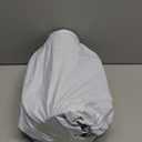 GIB Small Wicker Storage Baskets for Organizing, Decorative Woven Baskets with Handles & Liners, Boho Paper Rope Serving Baskets Trays for Shelves & Gifts, Set of 2 (Beige-Oval)