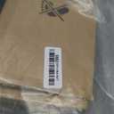 AMARTIZ Modern Wall Sconce Set of 2 Mid Century Black Gold Wall Lamp with 2 Milk Glass Shade UShape Linear Wall Light for Bedside Dining Room Bathroom