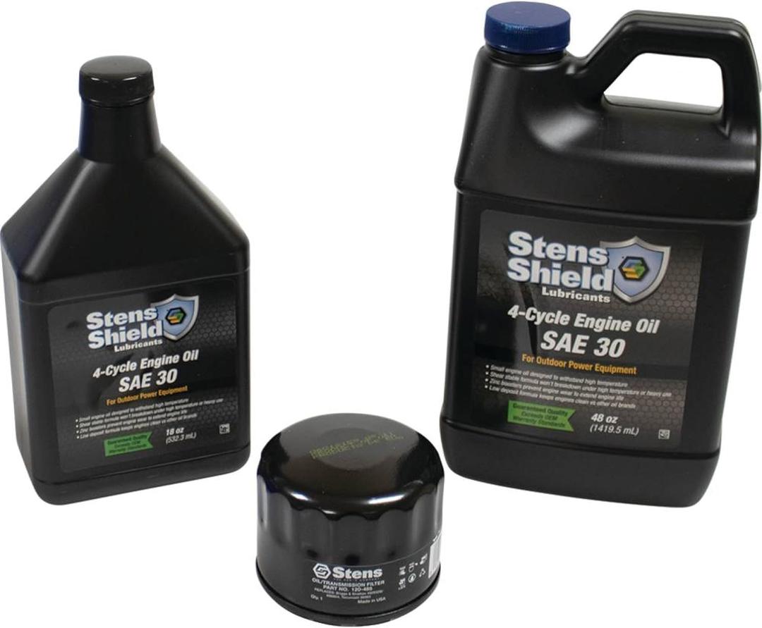 Stens 785-742 Engine Oil Change Kit Compatible with/Replacement for Briggs & Stratton Intek 15.5, 17 and 17.5 HP Engines; Intek Series 20 Thru 21 Gross HP Engines 492932S Mowers