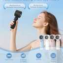 4 in 1 Portable Handheld Turbo Fan, 9000RPM High-Speed Mini, 180 Foldable, 1-100 Speeds, Up to 15H Use, 5000mAh Battery, Powerful Personal Cooling, Hand Held Fan for Travel, Indoor & Outdoor
