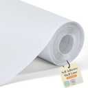 2 x Glotoch Self Adhesive Shelf Liner Kitchen Cabinets,Clear Peel and Stick Shelf Liners, Premium Waterproof Contact Shelf Paper for Cupboard/Drawer,/Cabinet,/Bathroom/Pantry, 12" X 60"