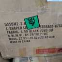 Shintenchi Sectional Couch, Convertible L Shaped Couch with Storage, Modular Sectional Sofa with Storage Ottoman for Living Room, Apartment, Office, Deep Grey