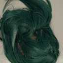 WIGER Long Green Wigs with Bangs Straight Dark Green Hair Wig for Women Long Bangs wig Full Cosplay Wig for Girls Synthetic Natural Hair for Daily or Costumes (Green with Bangs)