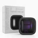 UV-C Toothbrush Sanitizer and Holder, Portable Toothbrush Case Magnetic Mounting, Rechargeable Toothbrush Cover for Any Toothbrush Head, Tooth Brush Cover Cap for Home & Travel (Black)