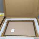 Poster Palooza 17x13 Ornate Antique Gold Complete Wood Picture Frame with UV Acrylic Plexiglass, Foam Board Backing & Hardware Included