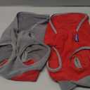 cyeollo 2 Pack Dog Sweaters Stretchy Fleece Sweatshirt with Leash Hole Pullover Stretchable Reflective Dog Sweater Pet Clothes for Small Puppy Dogs Cats Apparel Size S