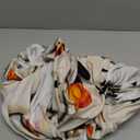 Horaldaily Halloween Tablecloth 9090 Inch Round, Ghost Pumpkin Candy Washable Seasonal Table Cover for Party Picnic Dinner Decor (Beige)