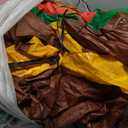 Thanksgiving Inflatable Turkey with Pumpkin Outdoor Decorations, LED Light Up Thanksgiving Blow Up Turkey with Corn Squirrel and Cornucopia for Celebrate Autumns Fall Harvest Yard Decor