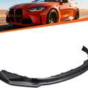 Carbon Fiber Look Front Bumper Lip Splitter FIT 20212026 BMW G80 M3 & G82 M4 V Style Front Lower Lip Exterior Styling Upgrade