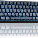 AULA WIN68 HE Mechanical Gaming Keyboard 60%, Hall Effect Magnetic Switch, Fast Trigger Mode Adjustable Actuation, 8000Hz Polling Rate, RGB Backlit, Small Wired Keyboard for Laptop/PC Gamer (Line Black-standard version)