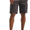 Lee Men's Extreme Motion Carolina Cargo Short (Size 36, Mortar Gray)