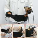 Rehabilitation Robot Gloves for Stroke Patient, Hand Stroke Recovery Equipment with Portable Belt, USB Chargeable Fingers Strength Training Device for Hemiplegia