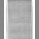 HVAC Premium 18" x 30" Cube Core Eggcrate Return Air Filter Grille for 1" Filter - Aluminum - White [Outer Dimensions: 20.5" x 32.5]