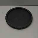 HPC Decor 12in Round Tray for Home Decor- Black Wood Beaded, Decorative Round Tray for Living Room Decor, Coffee Table Decor, Kitchen Table Decor or Farmhouse Serving Tray