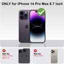 Yeddabox for iPhone 14 Pro Max Case Glitter, Luxury Sequin and Diamond Bumper Cover with Reinforce Corner, Soft Shockproof Protective Electroplated Case for iPhone 14 Pro Max for Women Girls, Blue