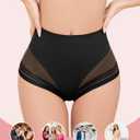 Shapewear Tummy Control Underwear - Low Rise Seamless Control Panties Women's Shaping Briefs for Everyday Wear, 2 Pack (XL)
