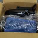 RULLINE 4" Air Intake System with Oiled Filter for Ford F250 F350 F450 6.7L Powerstroke Diesel 2011-2016 (Blue)