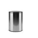 Silver Trash Can