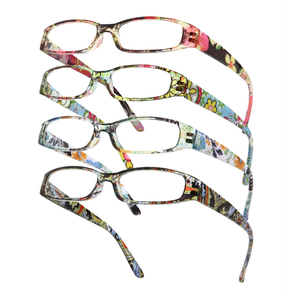 Gaoye 4-Pack Readers for Women, Blue Light Blocking Reading Glasses, Stylish Reading Glasses for Women in 4 Patterns, +1.5